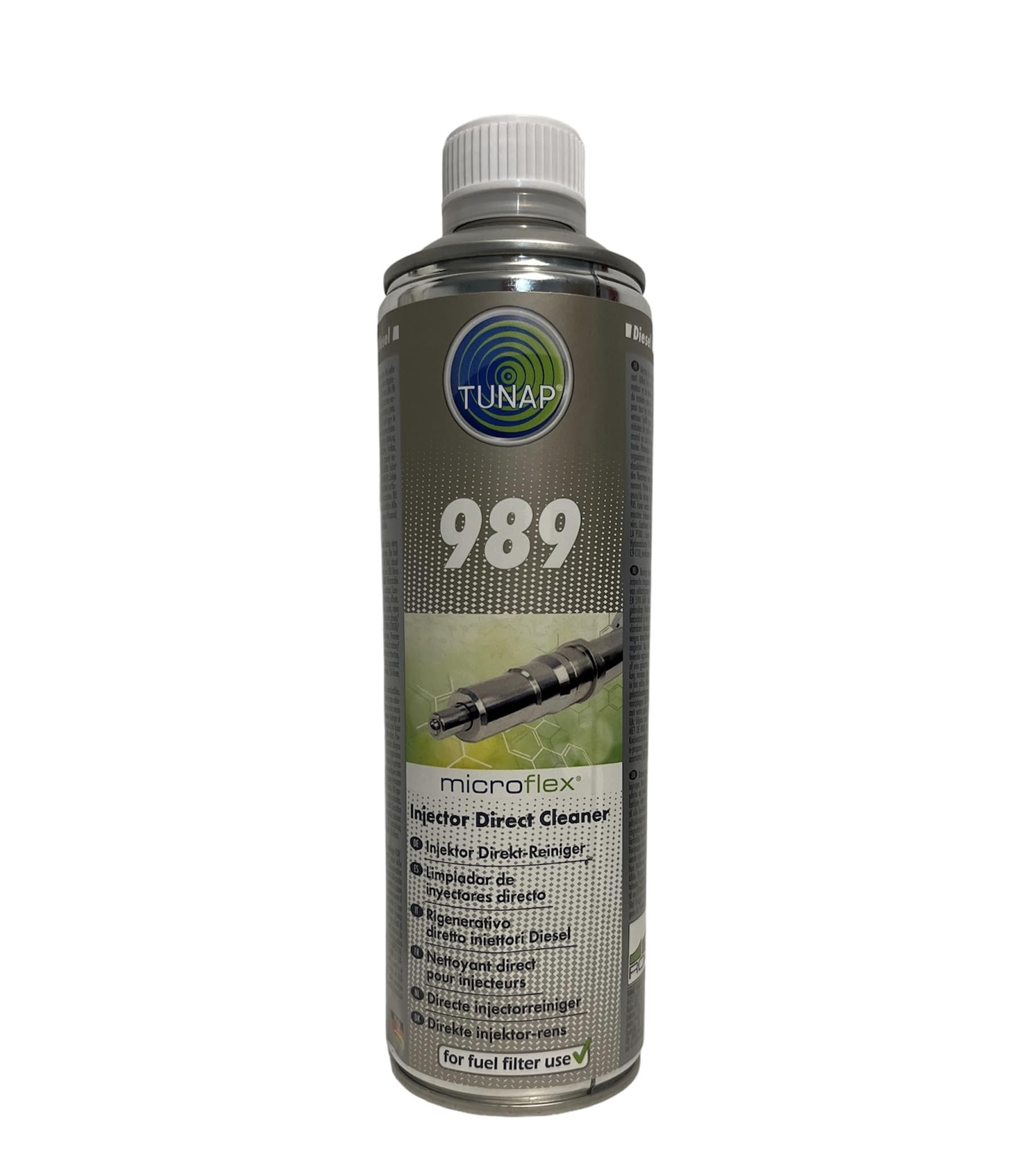 Kit 989+984 500ML Limpiador y regenador de Sistema Combustible Diesel