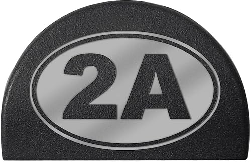 Miniatura 36 de NDZ Performance JP1 - Enchufe de agarre para Glock 17 19 21 22 23 24 31 32 34 35 38 Gen 1-3 pulgadas .40 .357 0.394 in .45 ACP relleno láser grabado