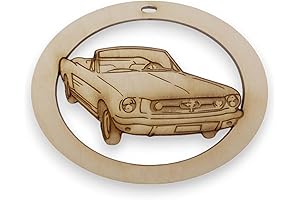Personalized Classic Corvette Christmas Ornament
