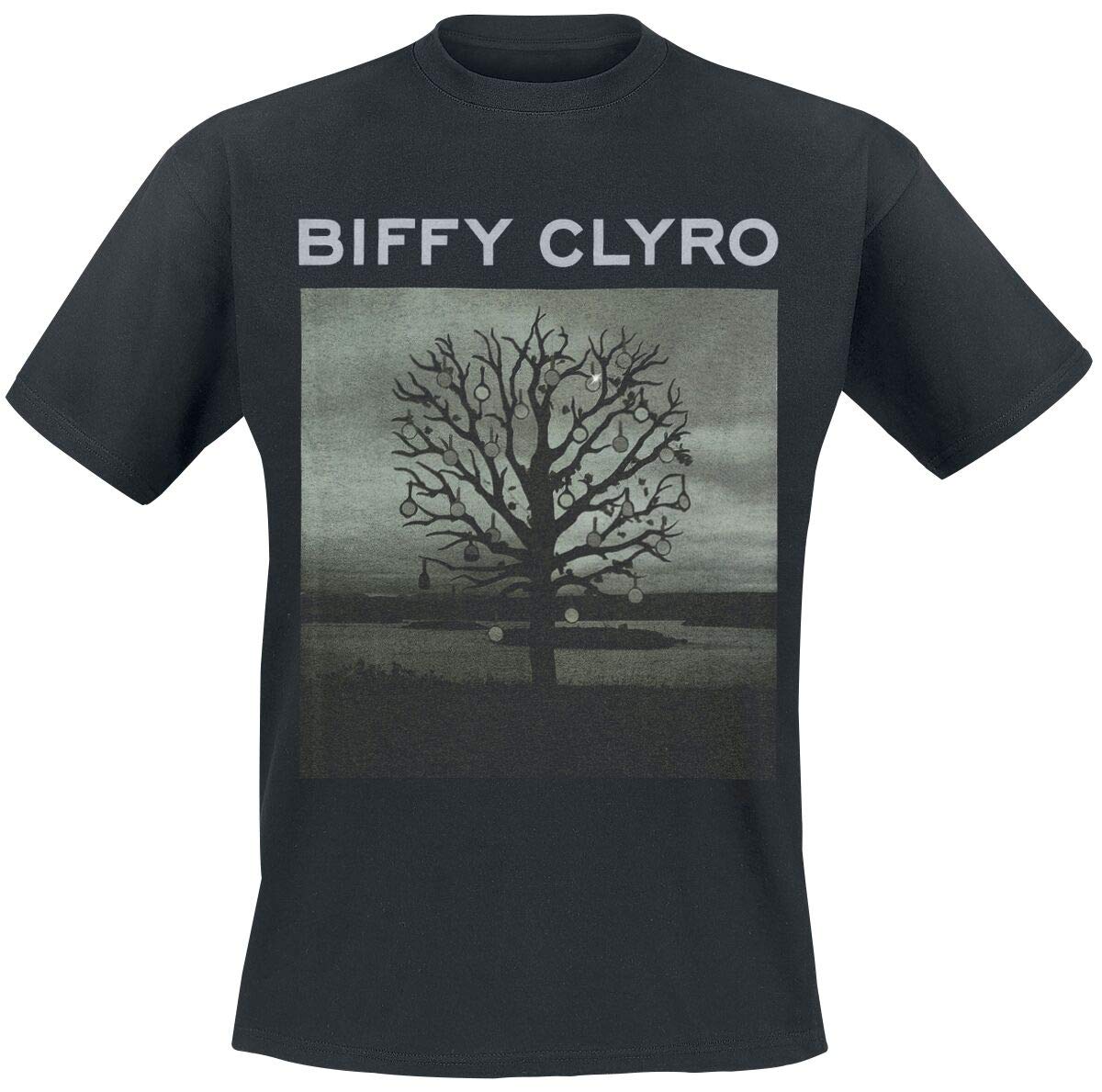 Bravado Men's Black Biffy Clyro Chandelier Short Sleeve T-Shirt, Medium