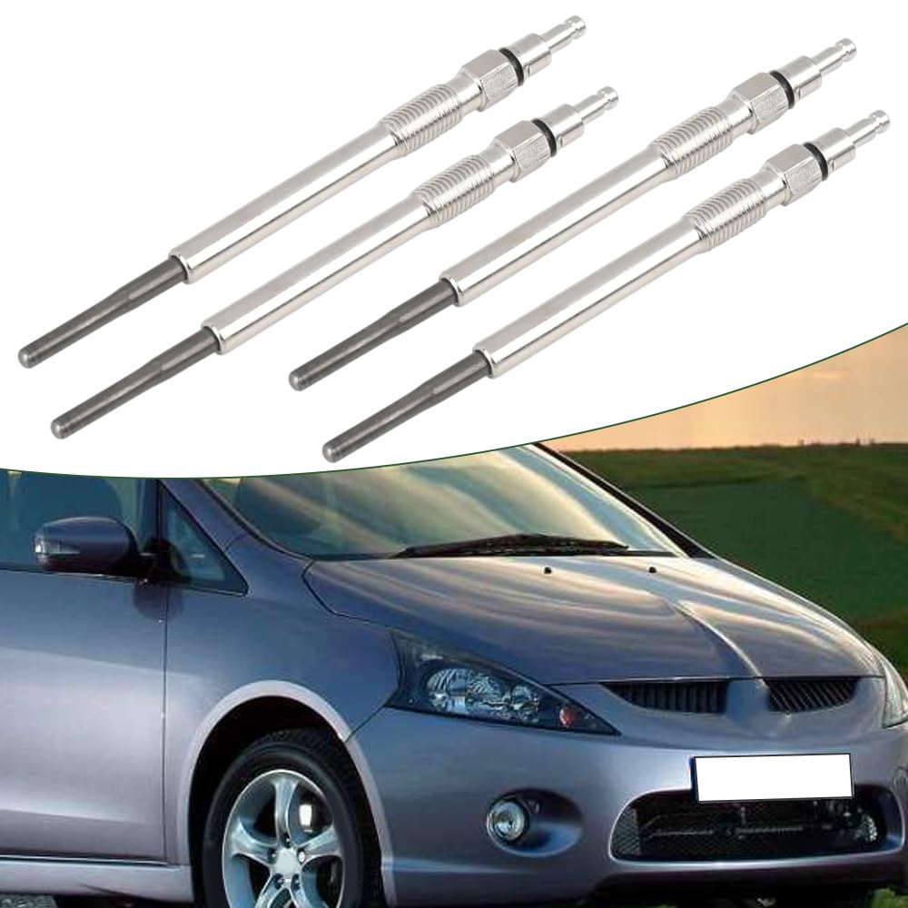 Set di candelette per auto diesel, riscaldatore in metallo, compatibile con Audi A3 8P1 8PA 2003-2013 MN980234 N105798020 100266009