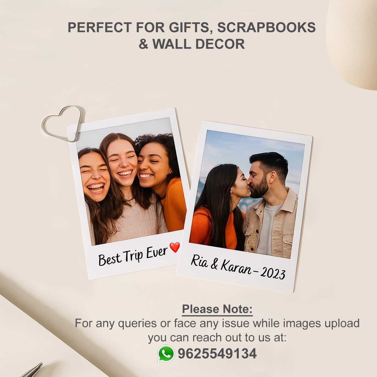 Personalized Mini Photo Prints - Custom Gifts -4