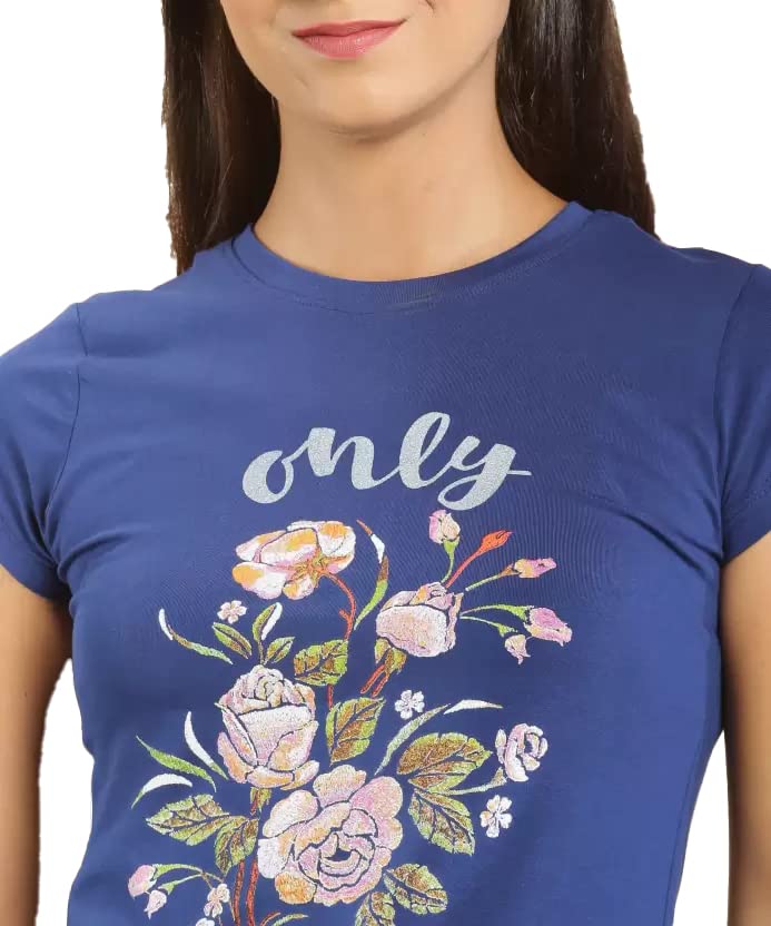 Image of Lyra Women's Cotton Regular Fit T-Shirt