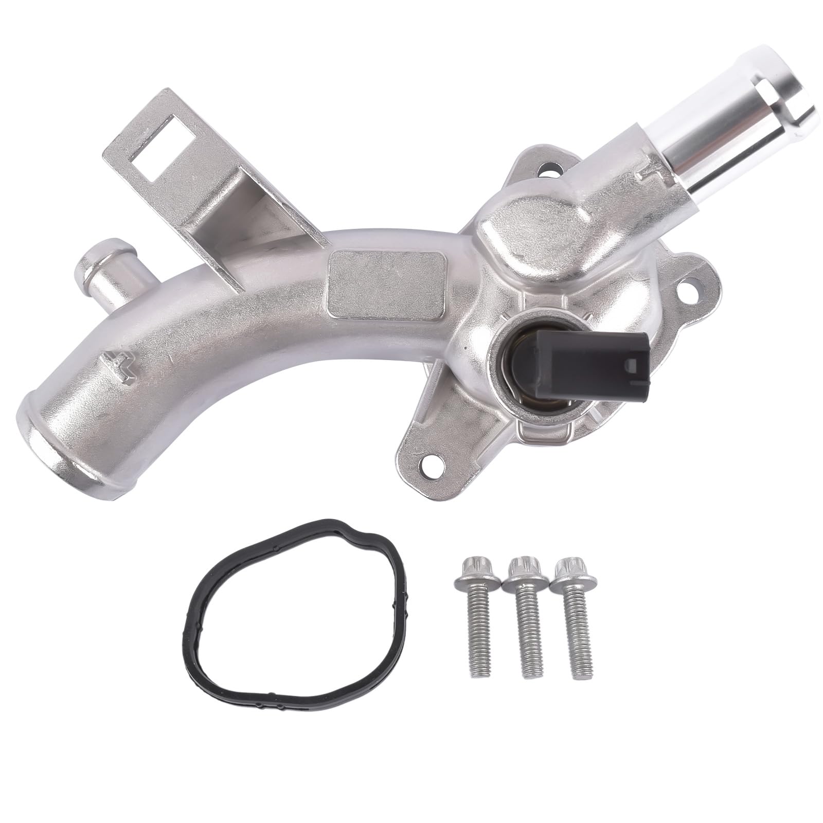 Brida de refrigerante Aluminio Compatible con Adam Astra J Meriva 25192985 | Compatible con Corsa E D Meriva B, 1338022