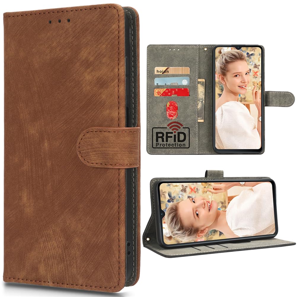 BAILI RFID Blocking Case for Oscal Tiger 8/Shark6, Kickstand, Card Holder, Wallet Cover for Oscal Tiger 8/Shark6-02