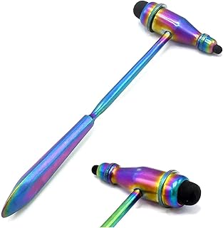 LAJA Imports Tromner Percussion Hammer Large & Small Head New Diagnostic Instruments Rainbow Color