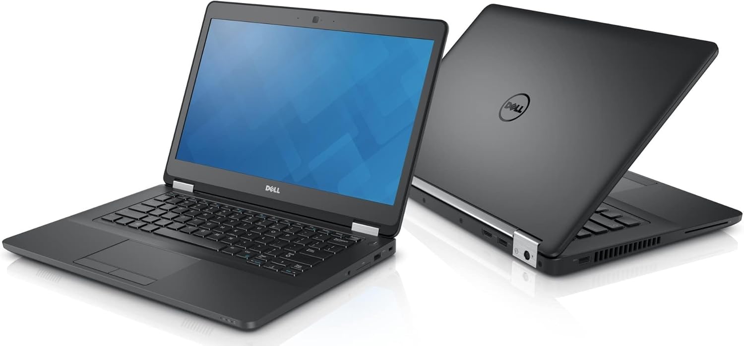 Dell Latitude E5470 HD Intel Core i5-6300U, 8GB Ram, 256GB Solid State SSD, HDMI, Camera, WiFi, Windows 11 Pro (Renewed)