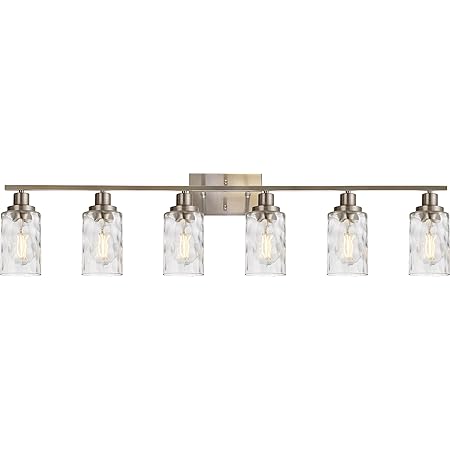 6 Light Bathroom Vanity Lighting Fixture – Rispa