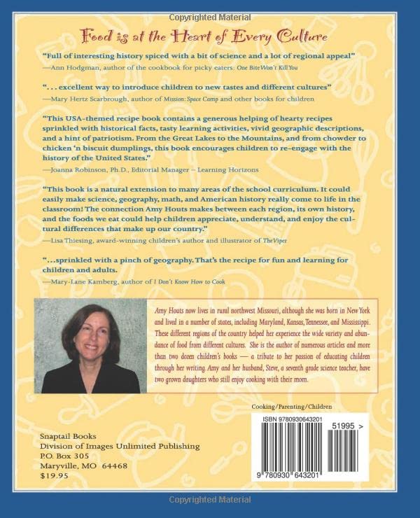 Cooking Around the Country: USA Regional Recipes and Fun Activities (Cooking with Kids) - Image 2