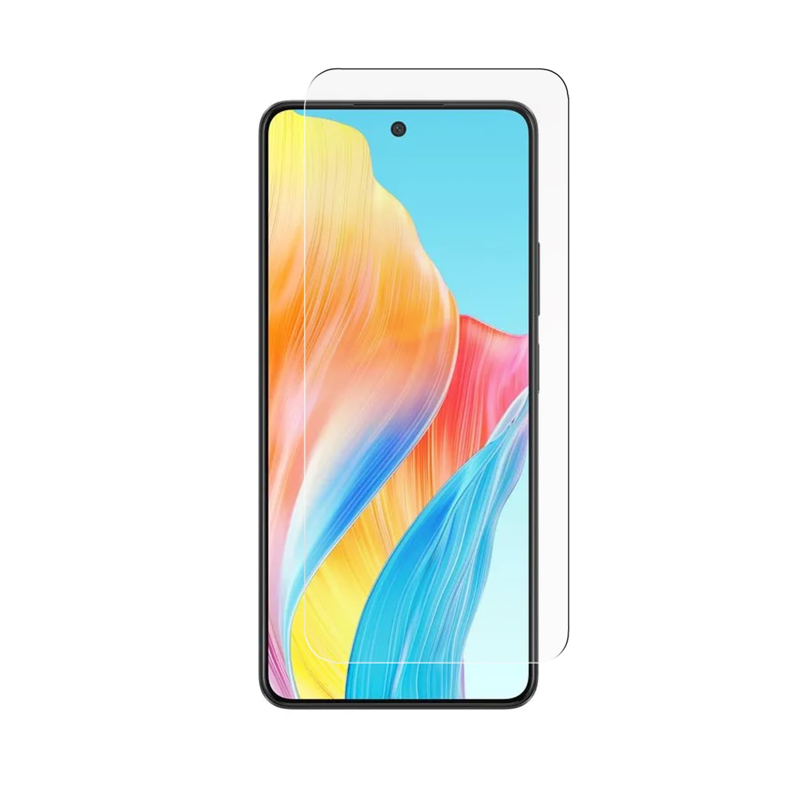 100X Protector Pantalla para Oppo A58 | Cristal templado movil | Antiarañazos | Antihuellas | Dureza 9H | Ultra fino | Ultra Transparente | Ultra Resistente