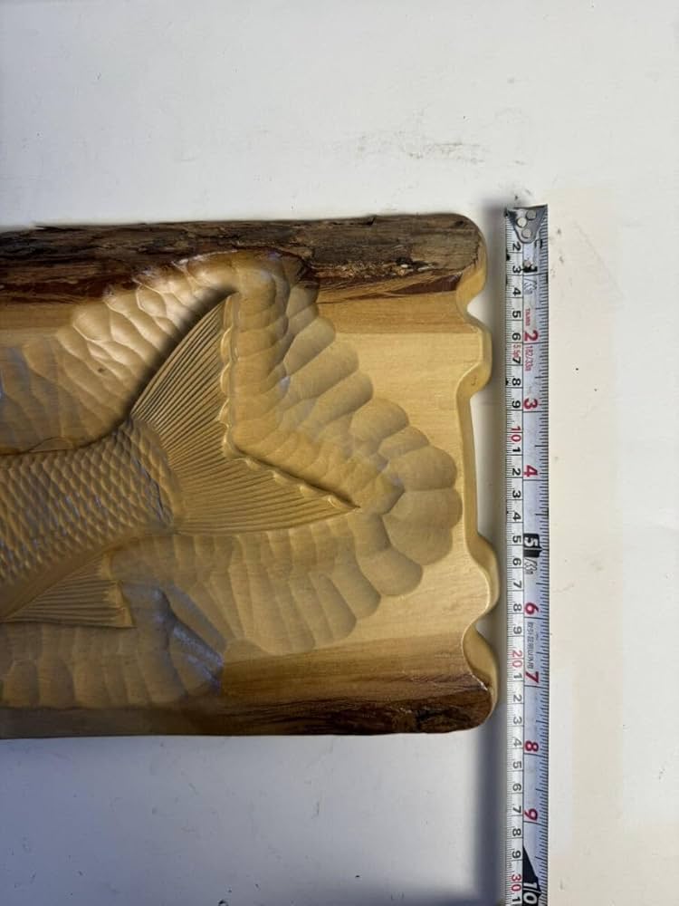 Amazon.co.jp: 特大北海道阿寒湖 大高民芸 司 全長60㎝ 神の魚