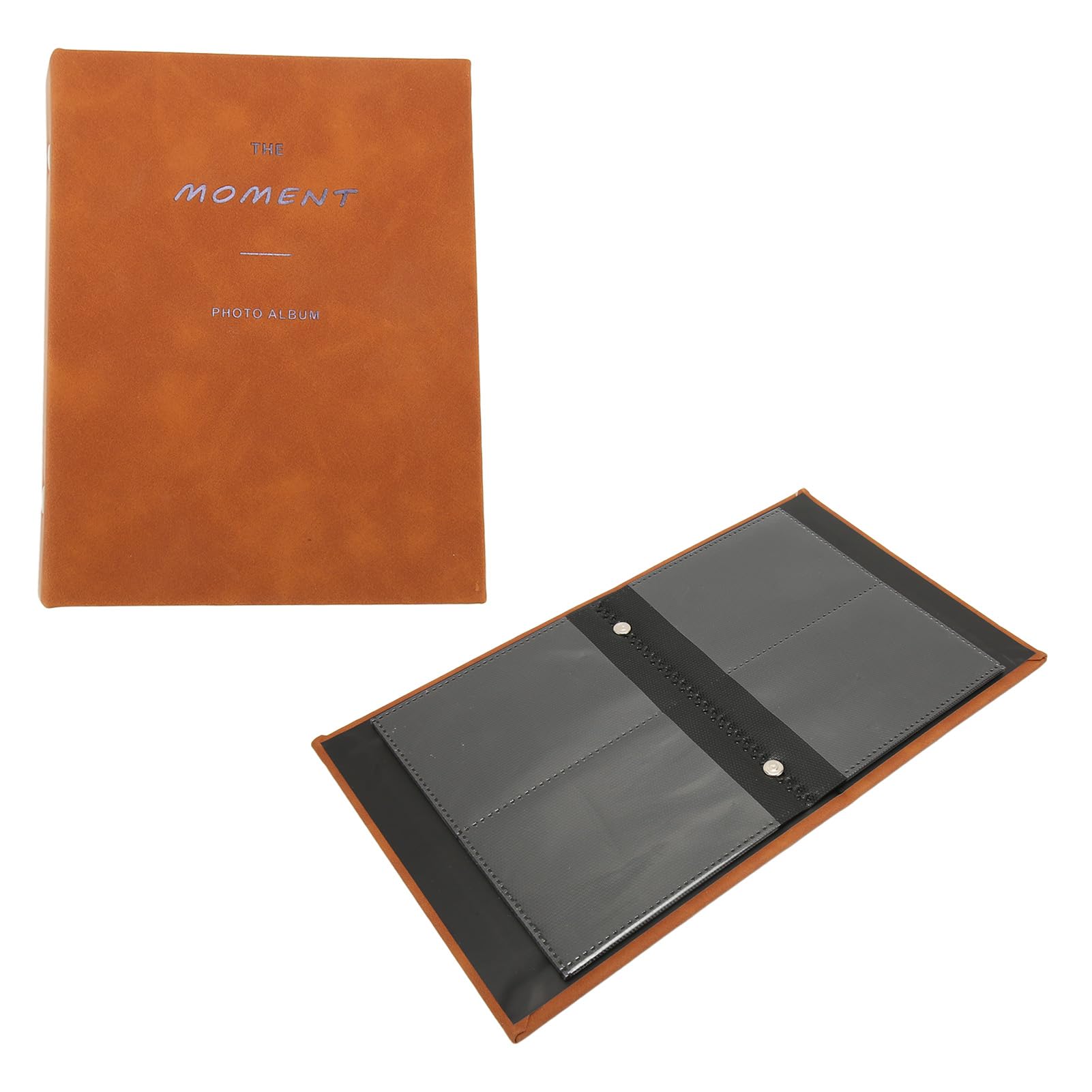 3NH® 64 Pockets Photo Album Suede for Fujifilm Instax 12 Mini 11 Mini 40 Mini EVO Mini 7+ Mini 7s Mini LiPlay Mini 90 Mini 9 3 Inch Photo Album (Brown)-picture-21