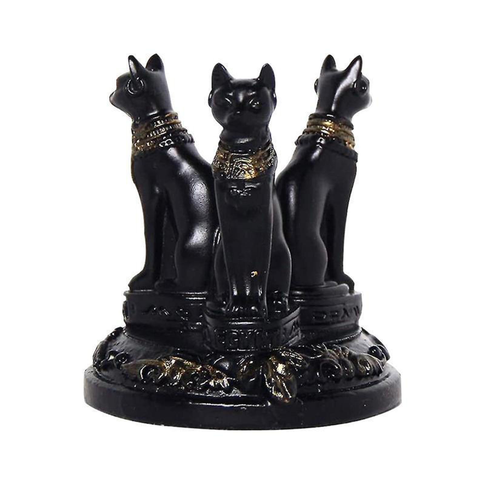 HDOYTXXM Crystals Cats Sphere Display Stands Resin Construction Multiple Use Holder for Tabletop Arrangements Resin Crystals Sphere Holder