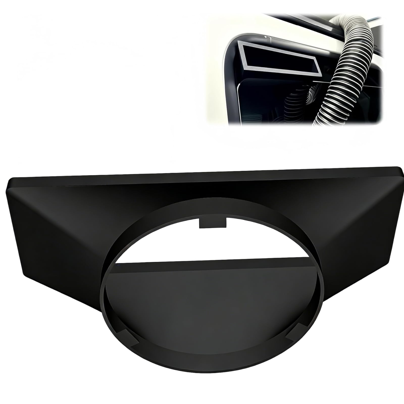 Kit d'Adaptateur Universel de Ventilation de Fenêtre pour EcoFlow Wave 2 Climatiseur Portable – Solution de Ventilation de Fenêtre Sécurisée et Propre pour Camping-Cars, Fourgons, Campings