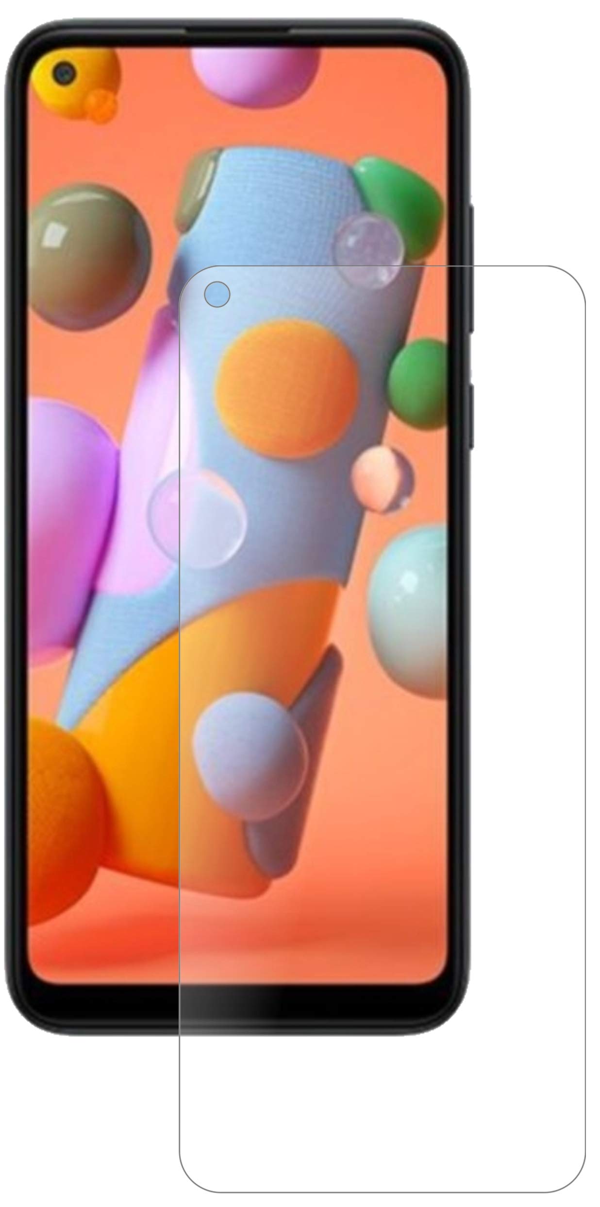 dipos I 2X Pellicola Protettiva Opaco Compatibile con Samsung Galaxy A12 Protezione Vetro Flessibile 9H