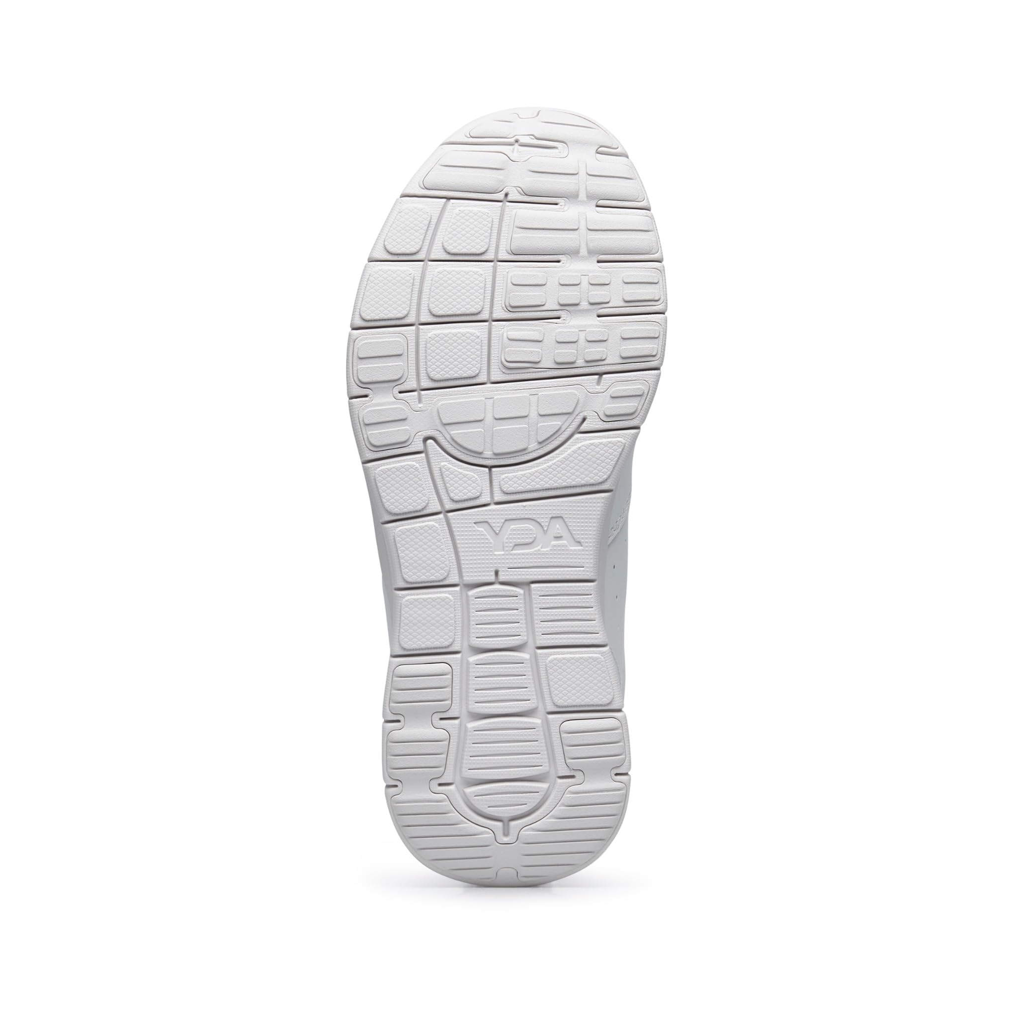 YDA Trail – Orthopädische Leder-Sneaker, Rocker-Sohle | weiches Premium-Leder, Spring System mit Energierückgabe, Anti-Slip Rocker-Sohle, Fußbett für Einlagen tauschbar, Dämpfung