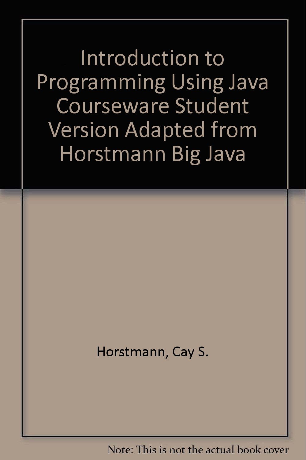 Big Java: Horstmann, Cay: 9780471453529: Amazon.com: Books