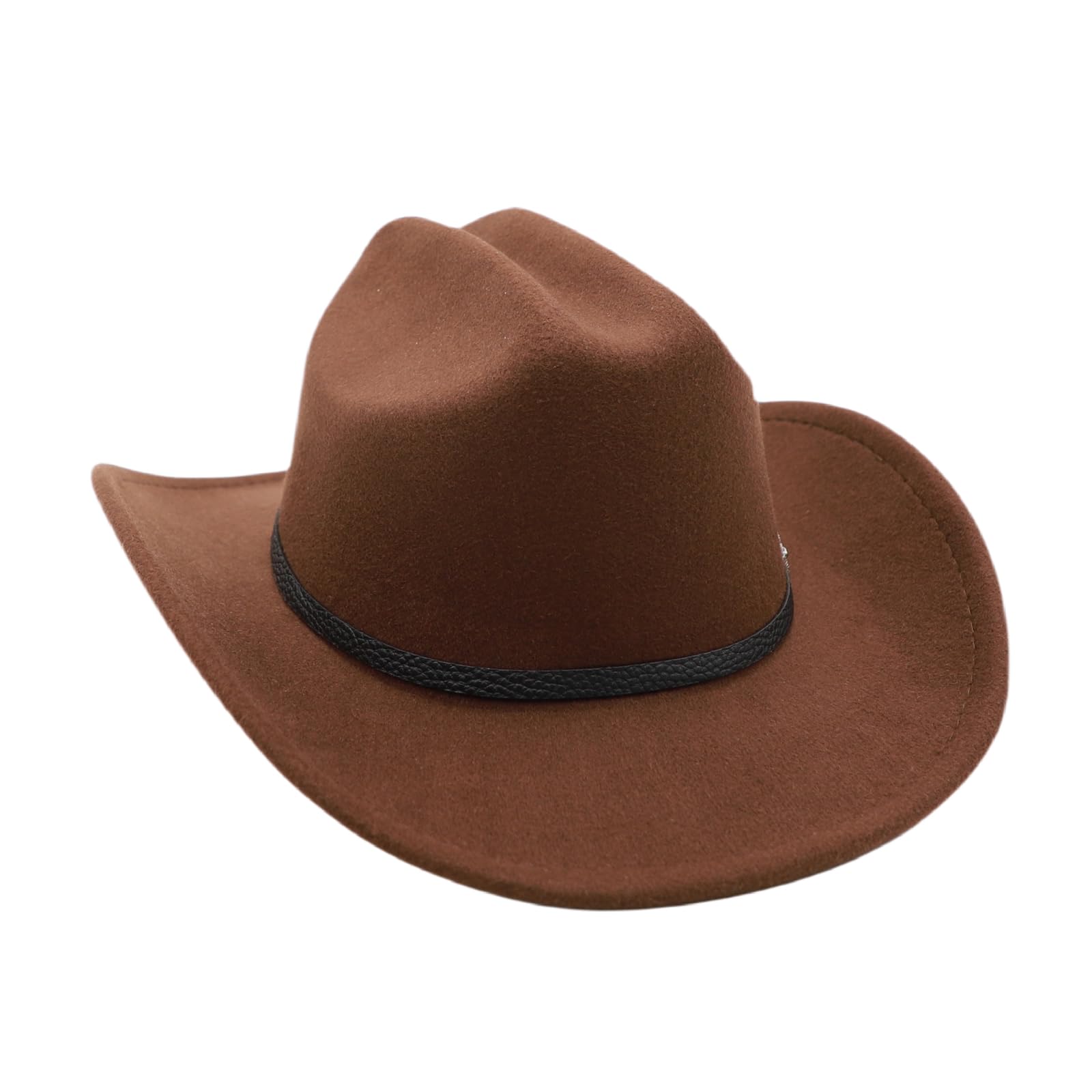 Chapeau de Cowboy Classique Chapeau Western Femme Cowboy Hat Homme