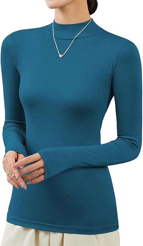 Pull Col Roulé Femme 2025 - 100% Acrylique Doux - Tendance Décontracté - Pour Hiver, Fêtes, Travail