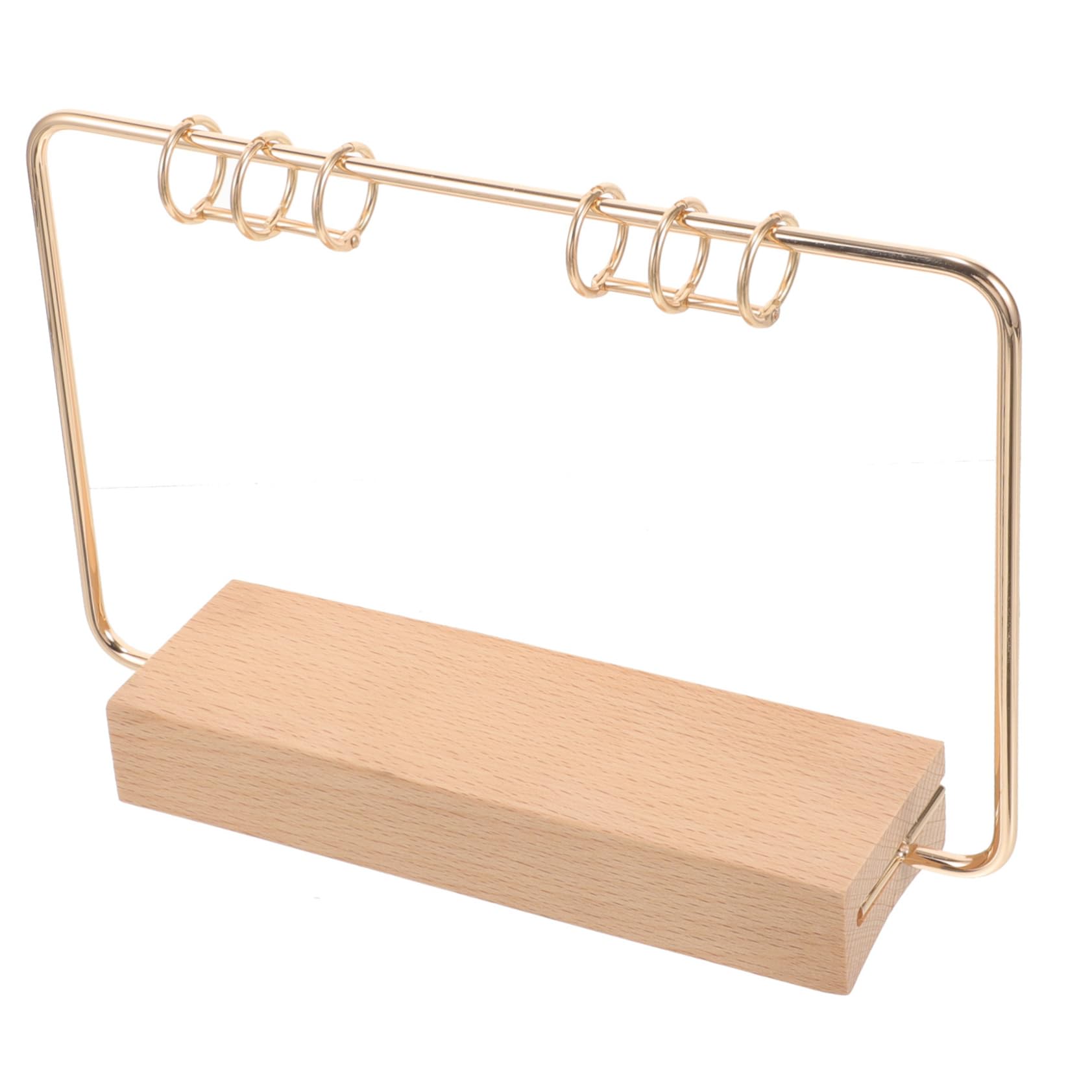 VILLCASE 5sätze Tischkalender Ständer Mit Eisenhalterung Eleganter -kalender Für Büro Stabiler Kalenderhalter Mit Runder Eisenstruktur Und Ringbindern Dekorativer Kalenderständer Für