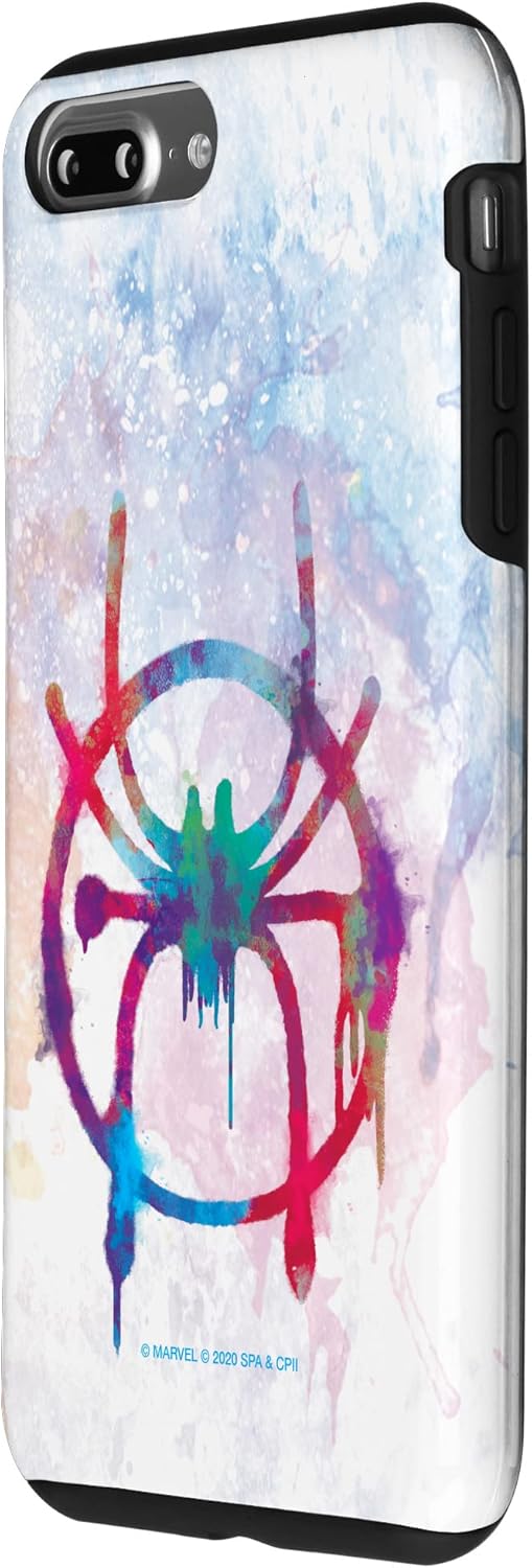 iPhone 7 Plus/8 Plus Marvel Spider-Man Into the Spider-Verse Watercolor Icon Case