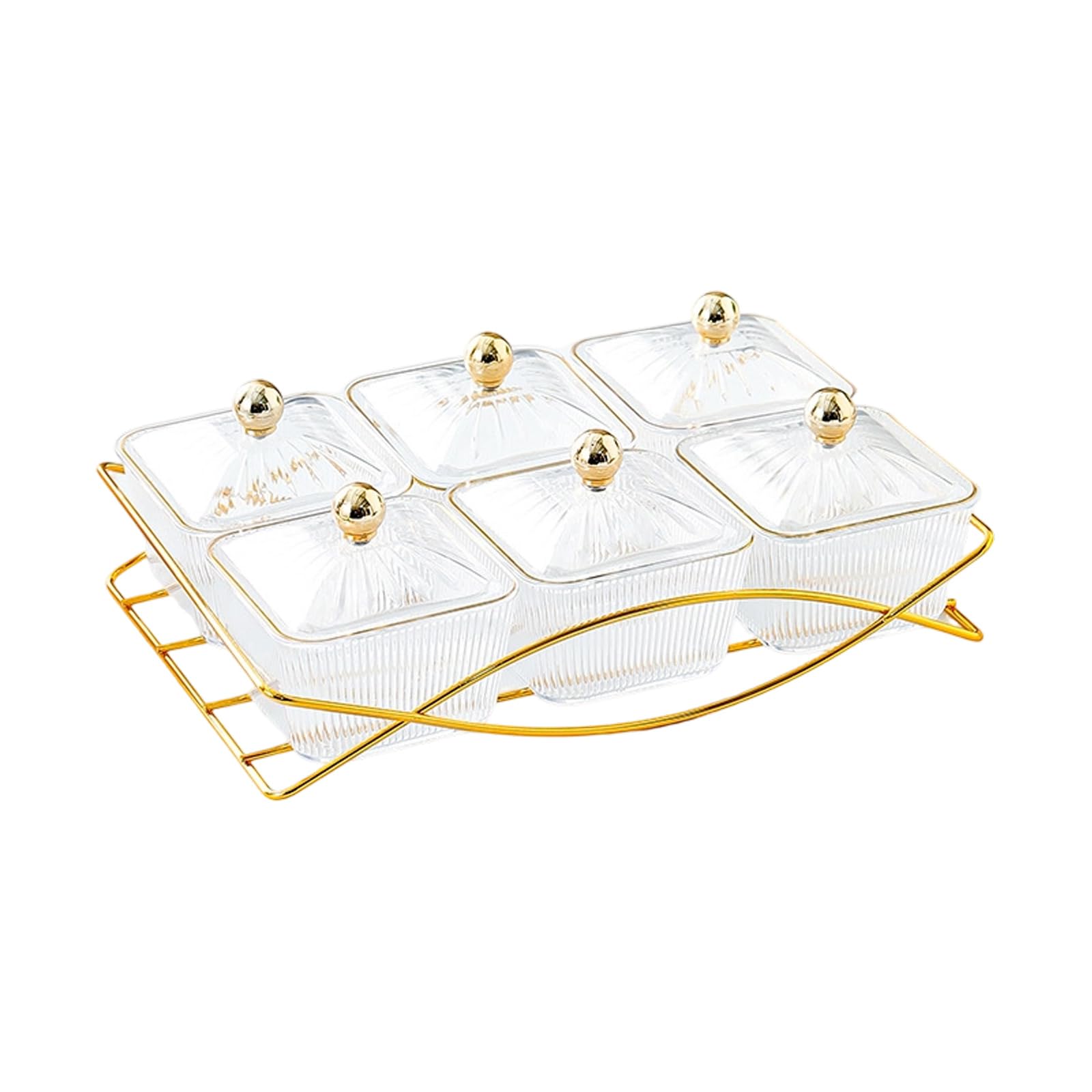 our fave Flexible Serving Dishes Stylish Divider Serving Bowl Elegant Fruit Basket for Holding Fruits Nut Showpiece Nut Treat Planner