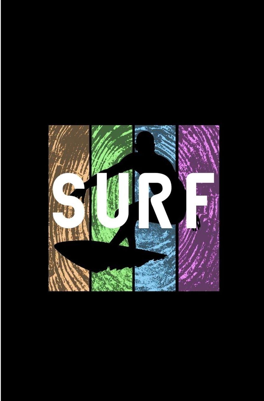 Surf: Extreme Surfing Perfect Gift Dot Grid Notebook/Journal (6"x9")