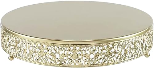 Miniatura 7 de Soporte para Tartas, Soporte Redondo de Metal para Cupcakes y Postres, Soporte de Exhibición para Tartas, Bandeja para Servir Galletas y Frutas