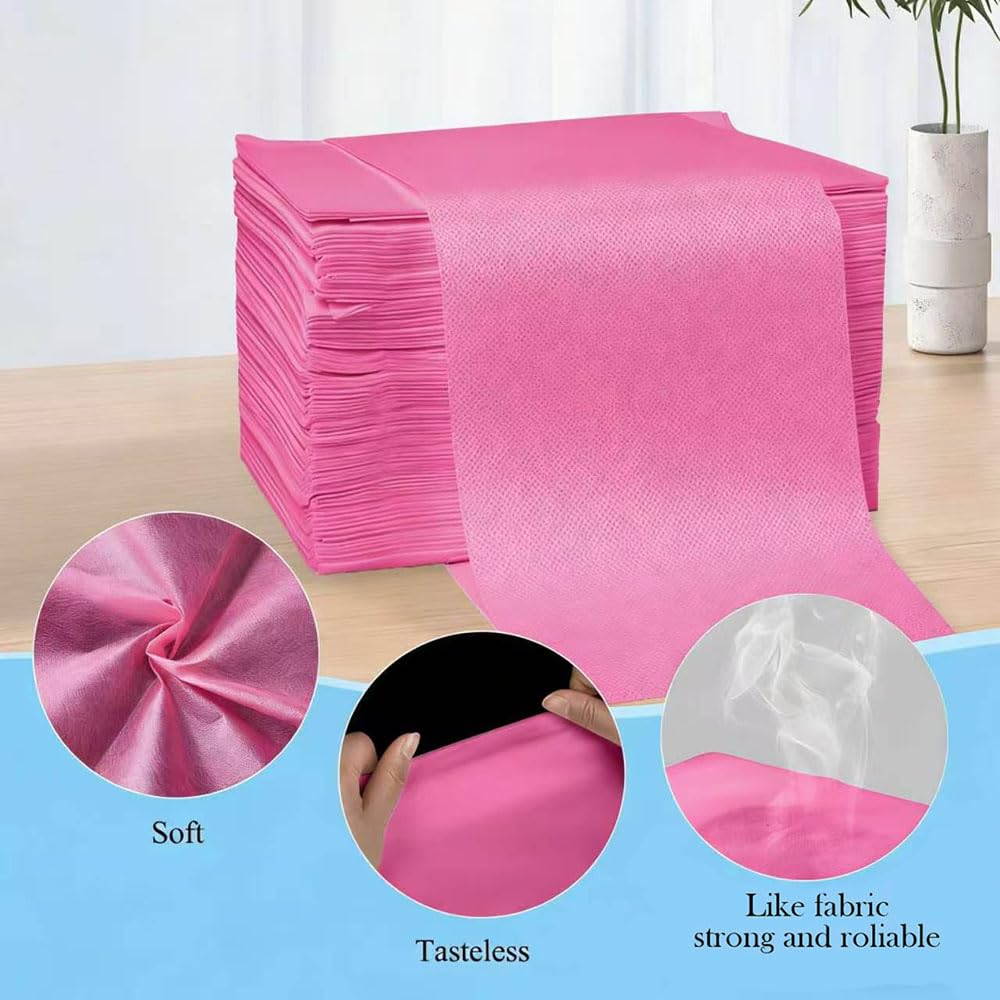 200 sábanas desechables para mesa de masaje de 31.5 x 71 pulgadas, fundas de cama de tela no tejida para máxima higiene y comodidad en tratamientos de masaje, tatuajes y spa, sábanas transpirables y