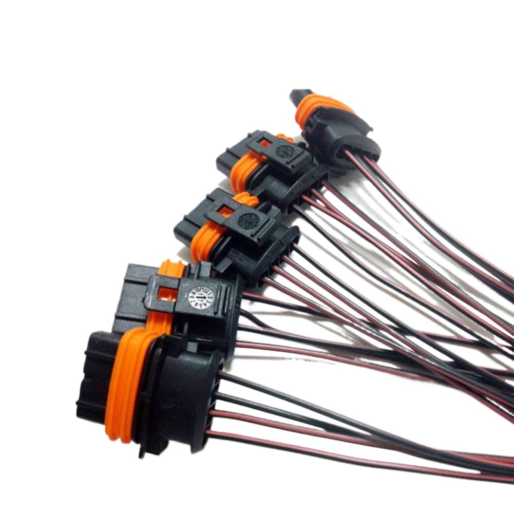 4 Way Ignition Connector Wire Harness 5pcs 1928404745 Pa66 Compatible with S60 S70 S80 XC90