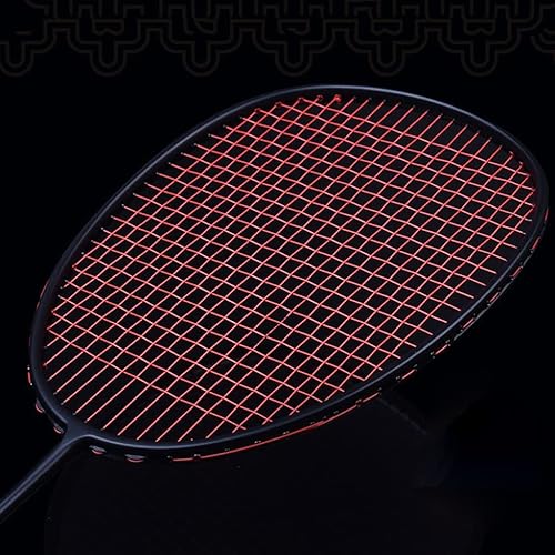 QDLZLG - Raquetas de bádminton en forma de cuerda tensión máxima 32 libras 282oz raquetas de entrenamiento profesionales con bolsas
