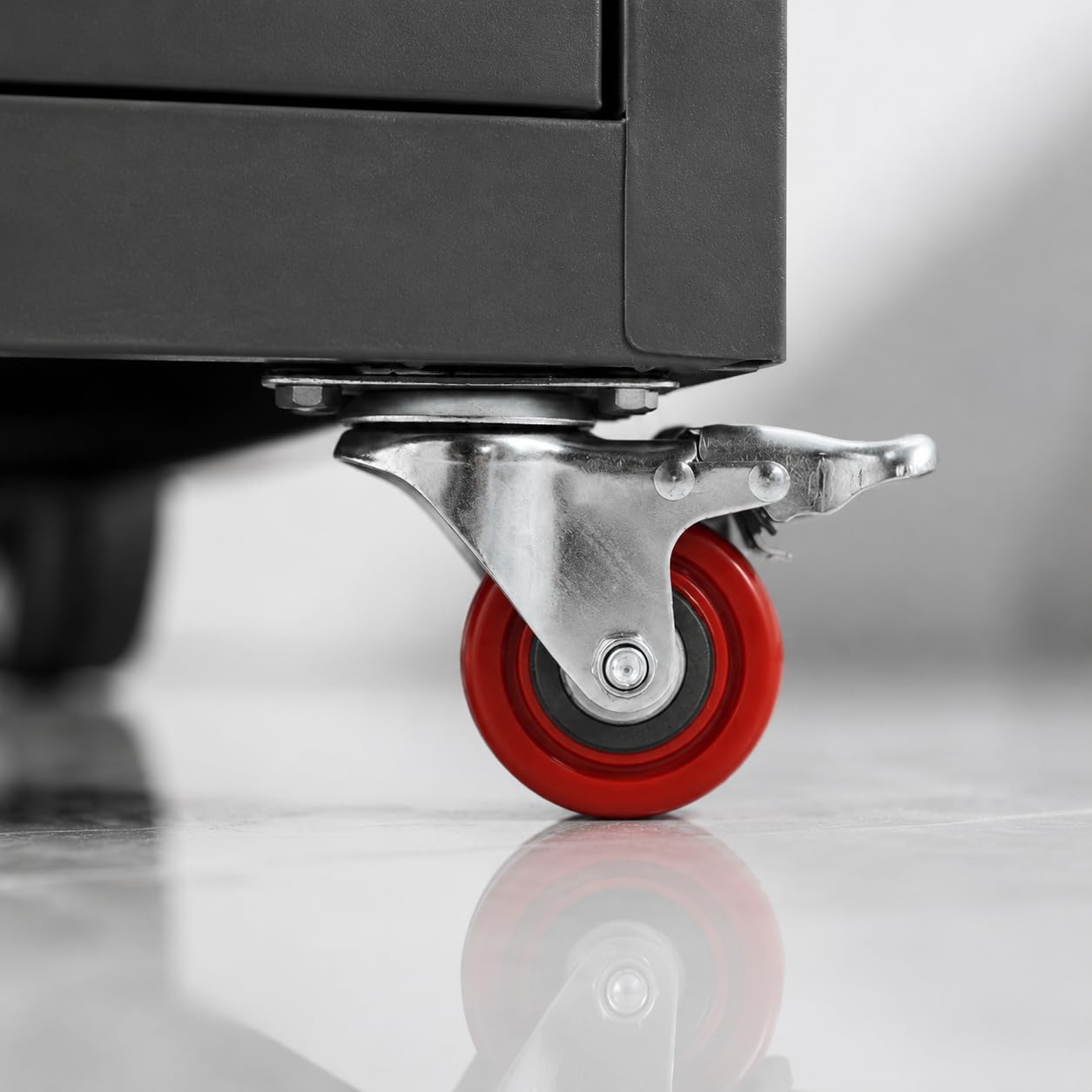 Carrello Portautensili Mobile in Met, Grigio