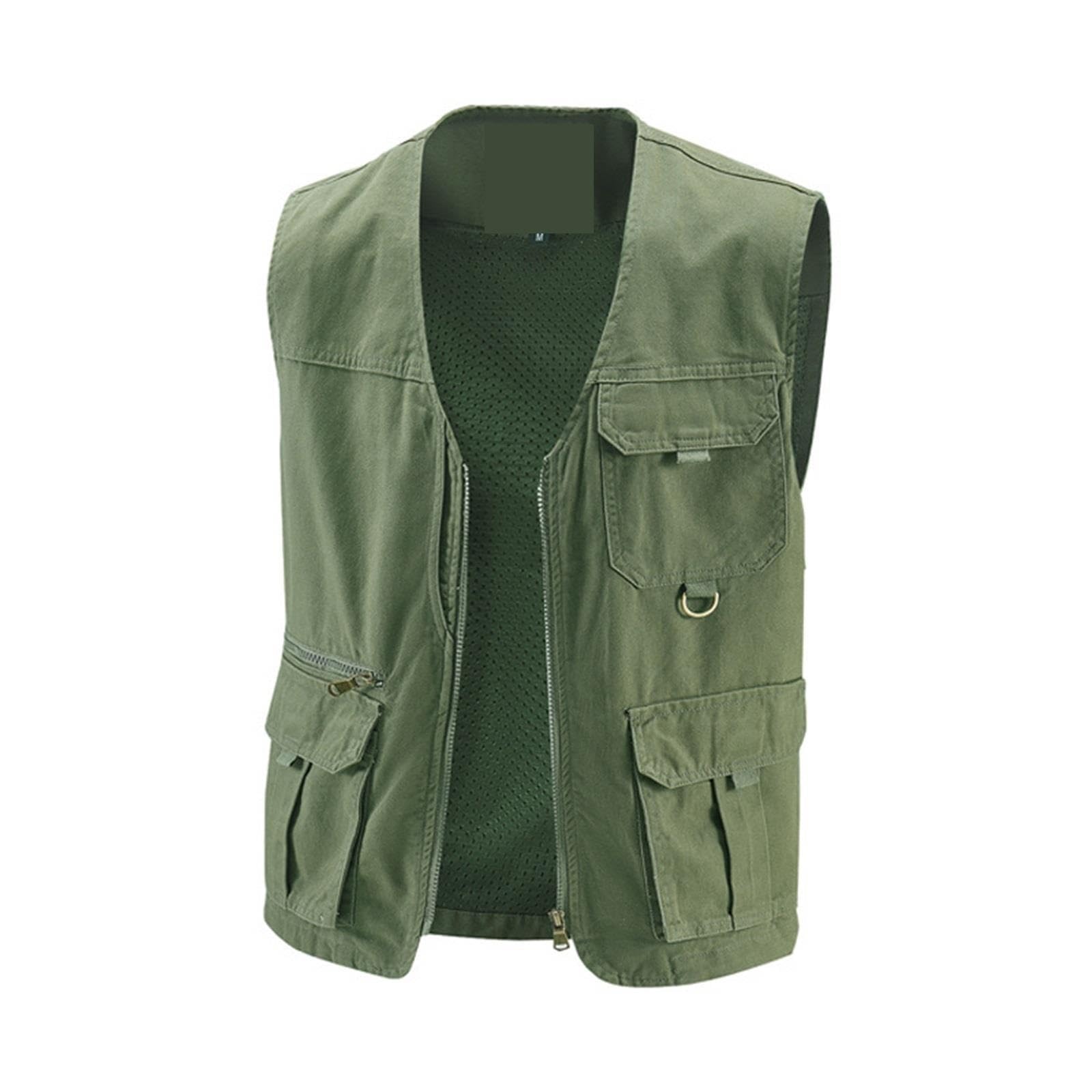 Gilet da pesca Gilet Estivi In ​​cotone Da Uomo