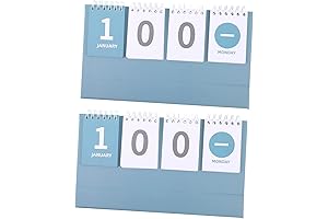 2pcs Vacation Countdown Desk Calendar