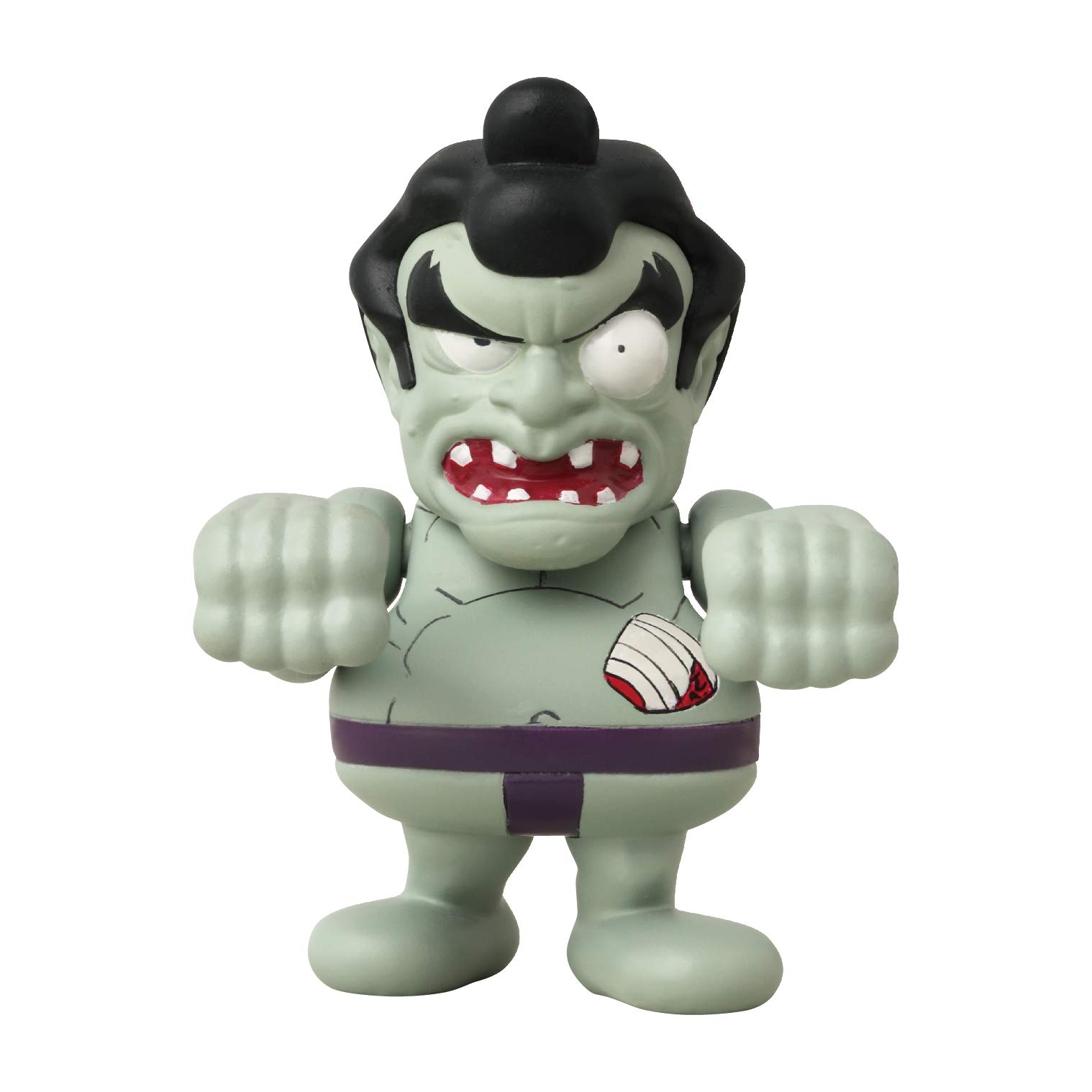 Bandai World of Zombies 2-Pack 2.5 Inch Figure - Zapan Sumo Wrestler and Secret Figure (44274)
