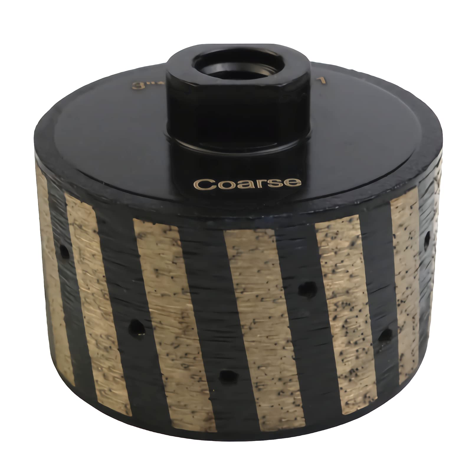 MOSTARTOOLS3 Inch Zero Tolerance Grinding Wheel Resin Filled Diamond Drum Wheel Profiler Grinding Wheel Grinding Drum for Sink Hole Granite Concrete 75mm Diamond Sink Gear Drum Wheel