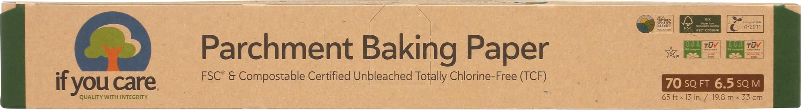 If You Care Parchment Paper - Chemical-Free Baking -1