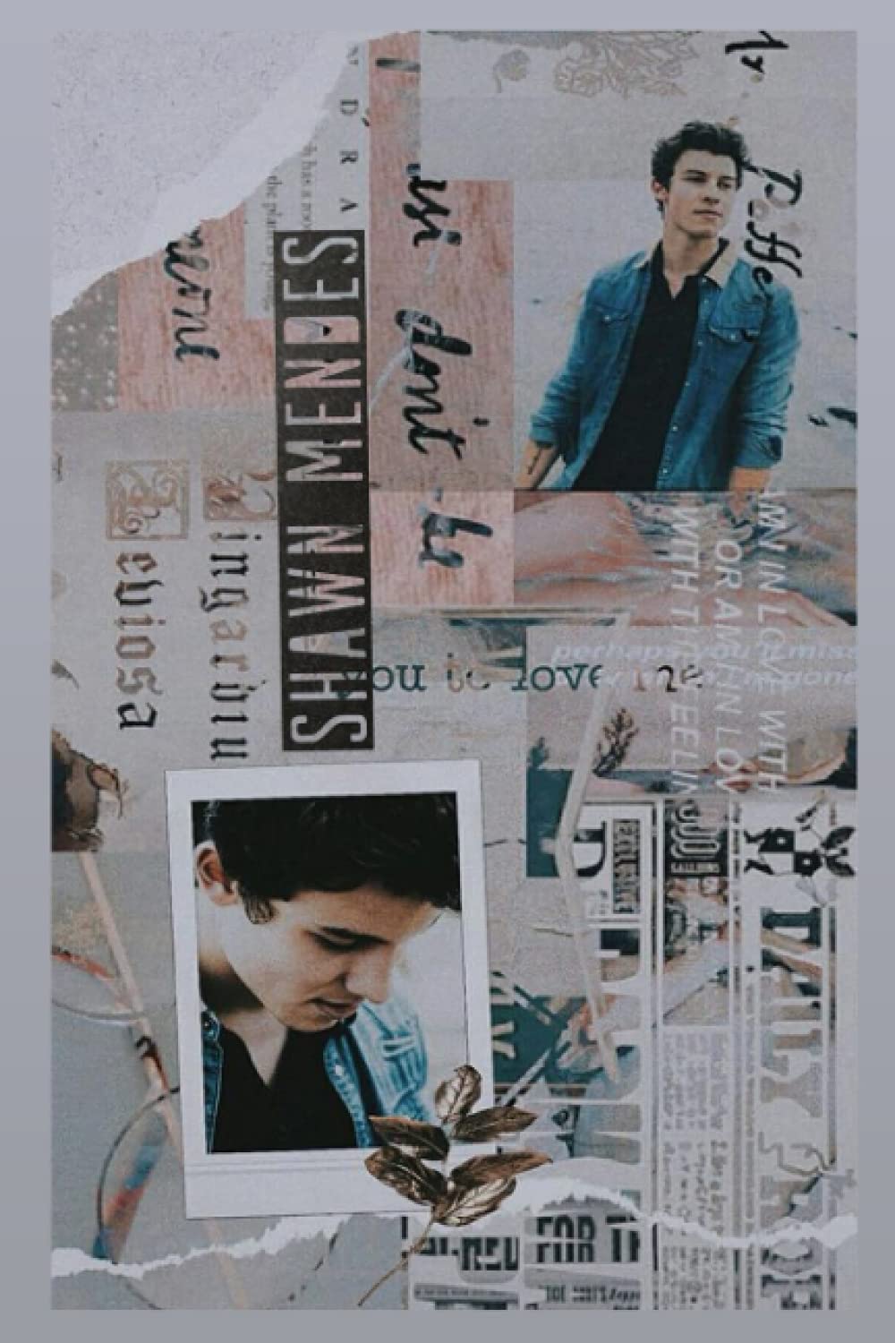 Shawn Mendes: Notebook 120 pages | "6 x 9" | Collage Lined Pages | Journal | Diary | For Students, Teens, and Kids | For School, College, University, and Home, Gift