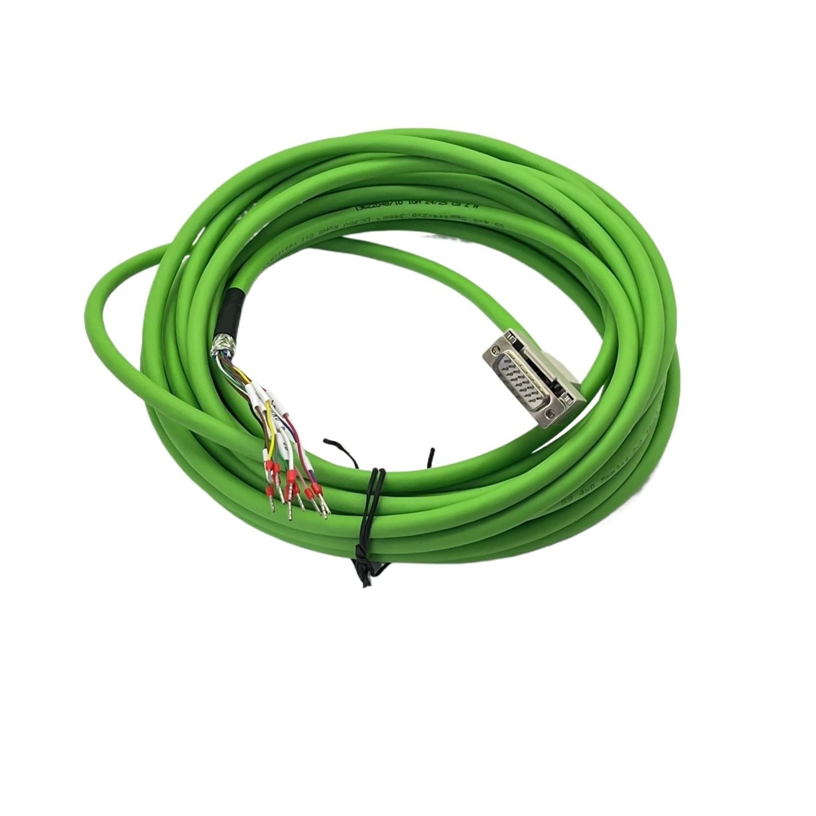 Câble de rétroaction d'encodeur servo 20m liaison moteur cnc