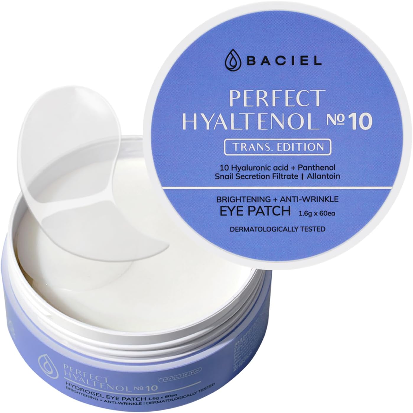 Hydrogel Oogmaskers met Hyaluronzuur, Slakkenslijm, Panthenol (30 paar) – Vermindert Fijne Lijntjes, Rimpels – Masker Voor Gezwollen Ogen, Wallen, Donkere Kringen