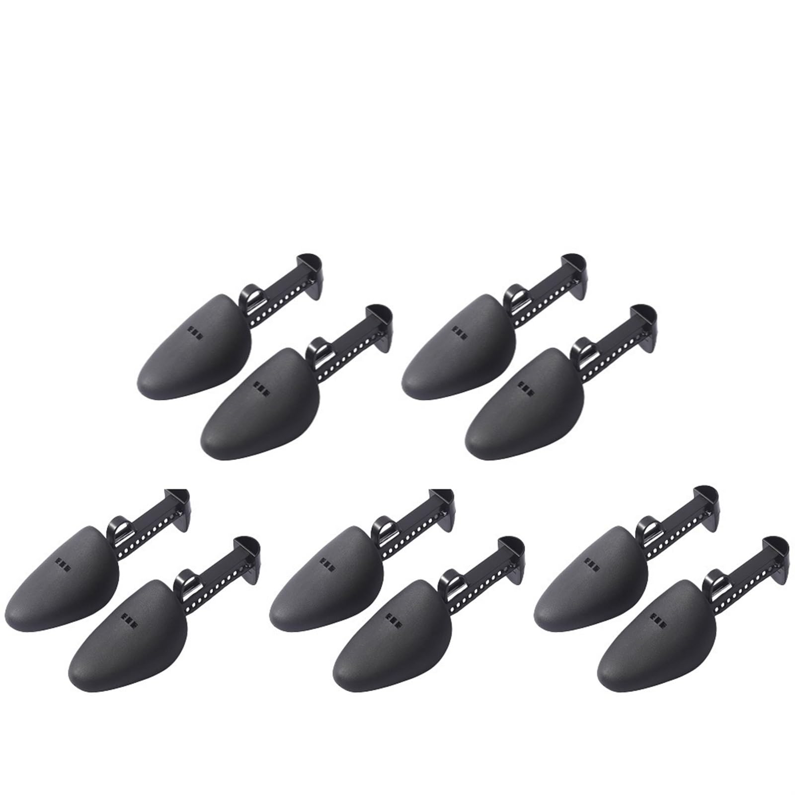 1-5 paia di tenditori for scarpe da donna e uomo, tendiscarpe regolabili for, porta-barelle portascarpe portatili in plastica