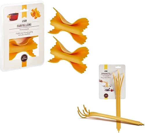Farfalloni - Soportes para ollas en forma de utensilios de cocina Manoplas de horno de silicona Divertidos utensilios de cocina + tenedor para
