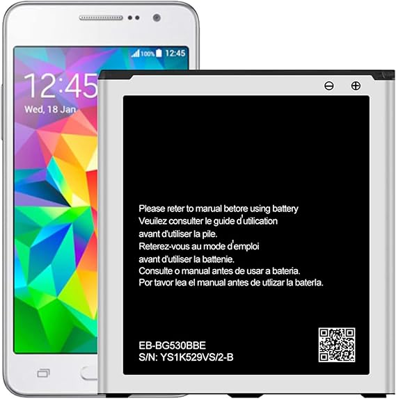 DDONG Replacement Battery EB-BG530BBE EB-BG530CBU J3 Prime J327 J337 for MetroPCS Samsung Galaxy J2 Pure SM-J260T1 /SM-G530 Battery EB-BG530BBC