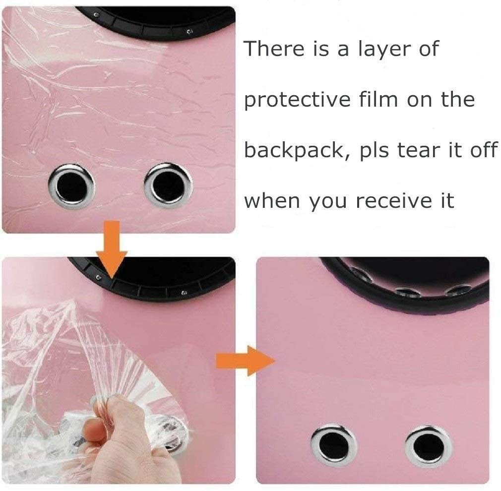 Katze Rucksack-Träger Tasche, Hundrucksack, Haustier Bubble Rucksack für kleine Katzen Welpen Hunde Hase, Airline-genehmigtes Lüfter transparentes Kapsel Rucksack