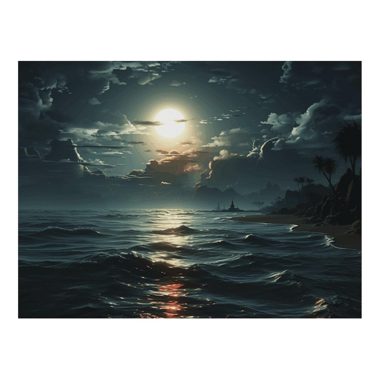Sea Moon Tapis de nourriture pour chat – Tapis d'alimentation antidérapant pour chien facile à nettoyer pour la nourriture et l'eau, tapis de gamelle pour chien et chat, 61 x 81,3 cm