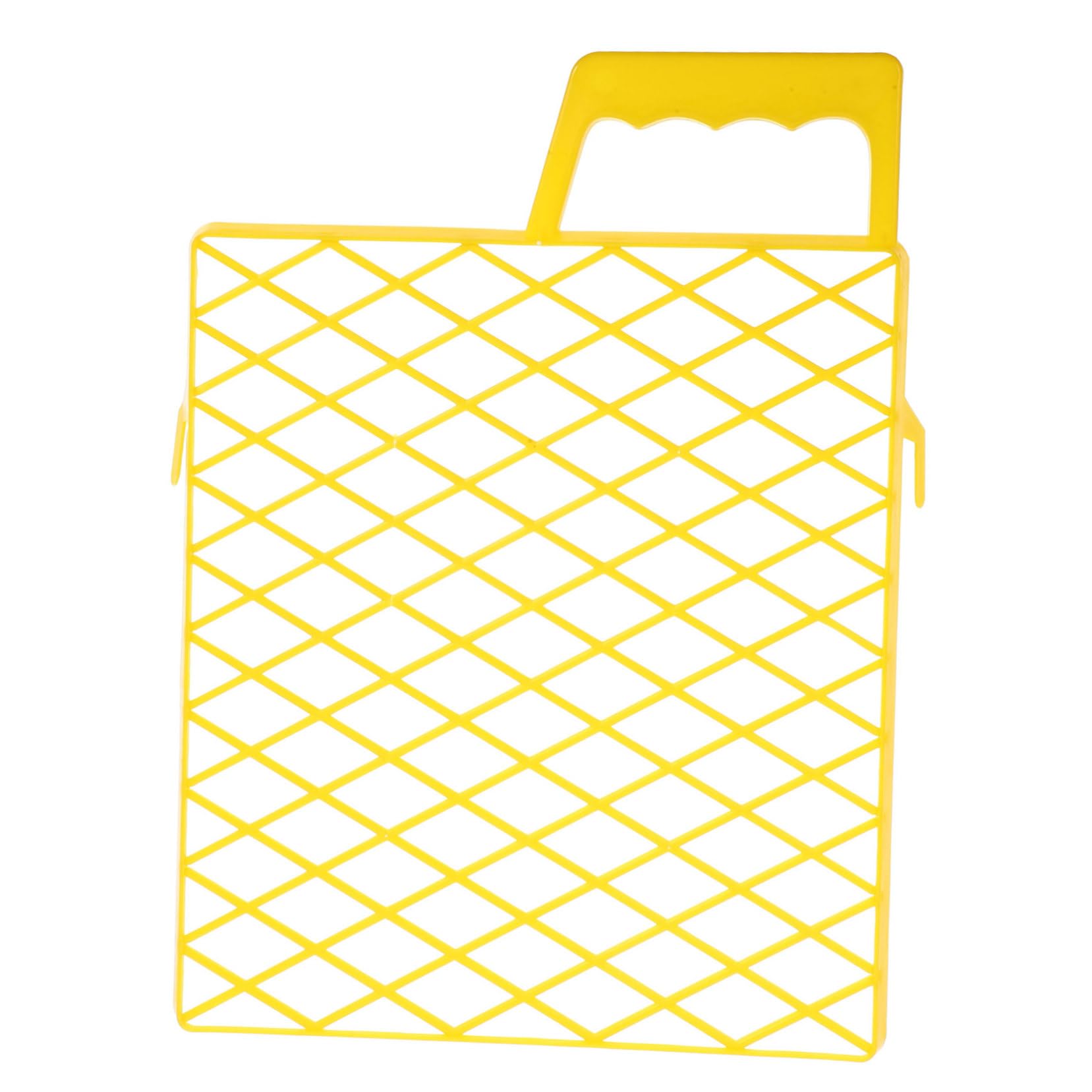 HOMSFOU Filtro Vernice in Plastica Abs con Struttura a Rete Gialla, Facile da Pulire, Design Multifunzionale per Progetti di Pittura Efficaci e Pratici