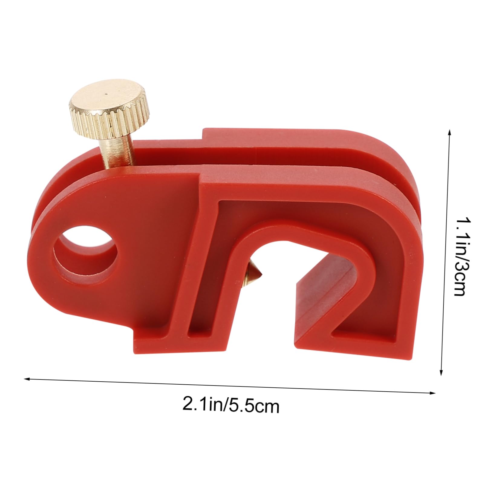 PRETYZOOM Out Devices Small Lockout Accessory Locking Buckle Safety Buckle Universal Clamp-on Safety Lockout Devices for Multifunction Circuit Breakers