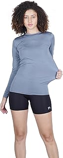 NEVER LOSE Workout T-Shirt for Women,Long Sleeve Workout Tops,Yoga Compression T-Shirt Women,Soft Athletic Top Slim Fit T-Shirt-picture-54