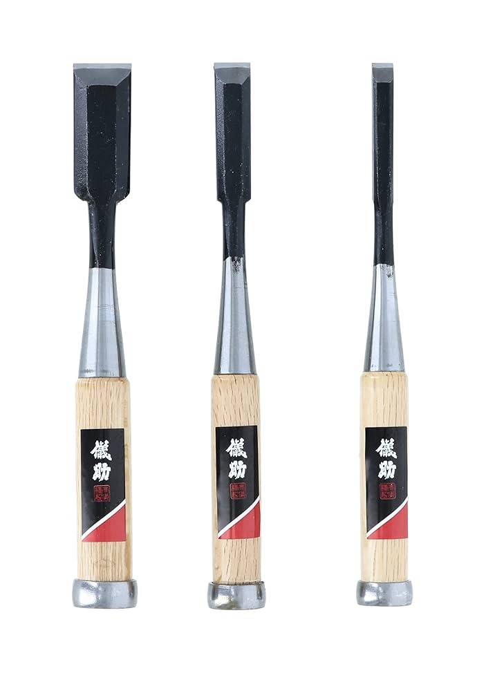 Amazon | 高儀(Takagi) 儀助 追入のみ 9・15・24mm 3本組【木工