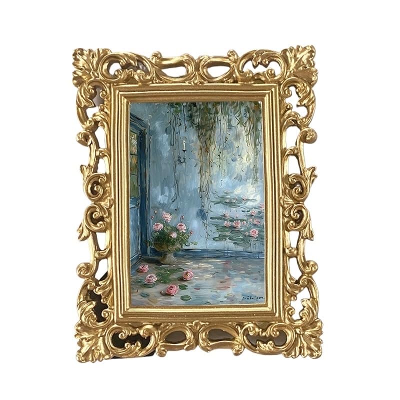 Cadre photo en résine pour mur de salon et décoration de table chaleureuse
